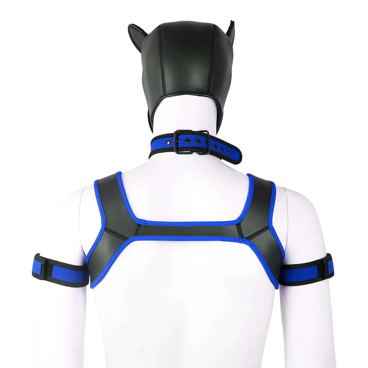 ALPHA PUP HOOD SET - Blue & Black - Image 6