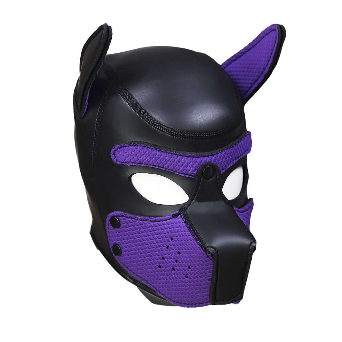 ALPHA PUP HOOD SET - Purple & Black - Image 3