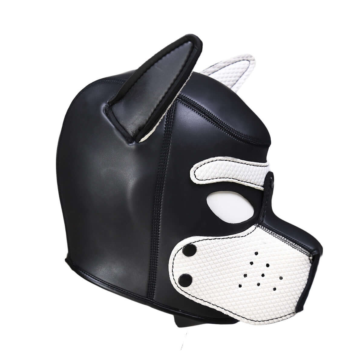 ALPHA PUP HOOD SET - White & Black - Image 4