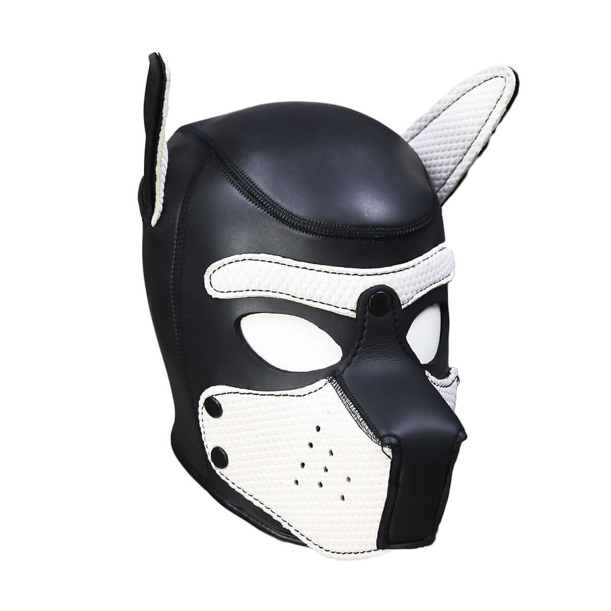 ALPHA PUP HOOD SET - White & Black - Image 5