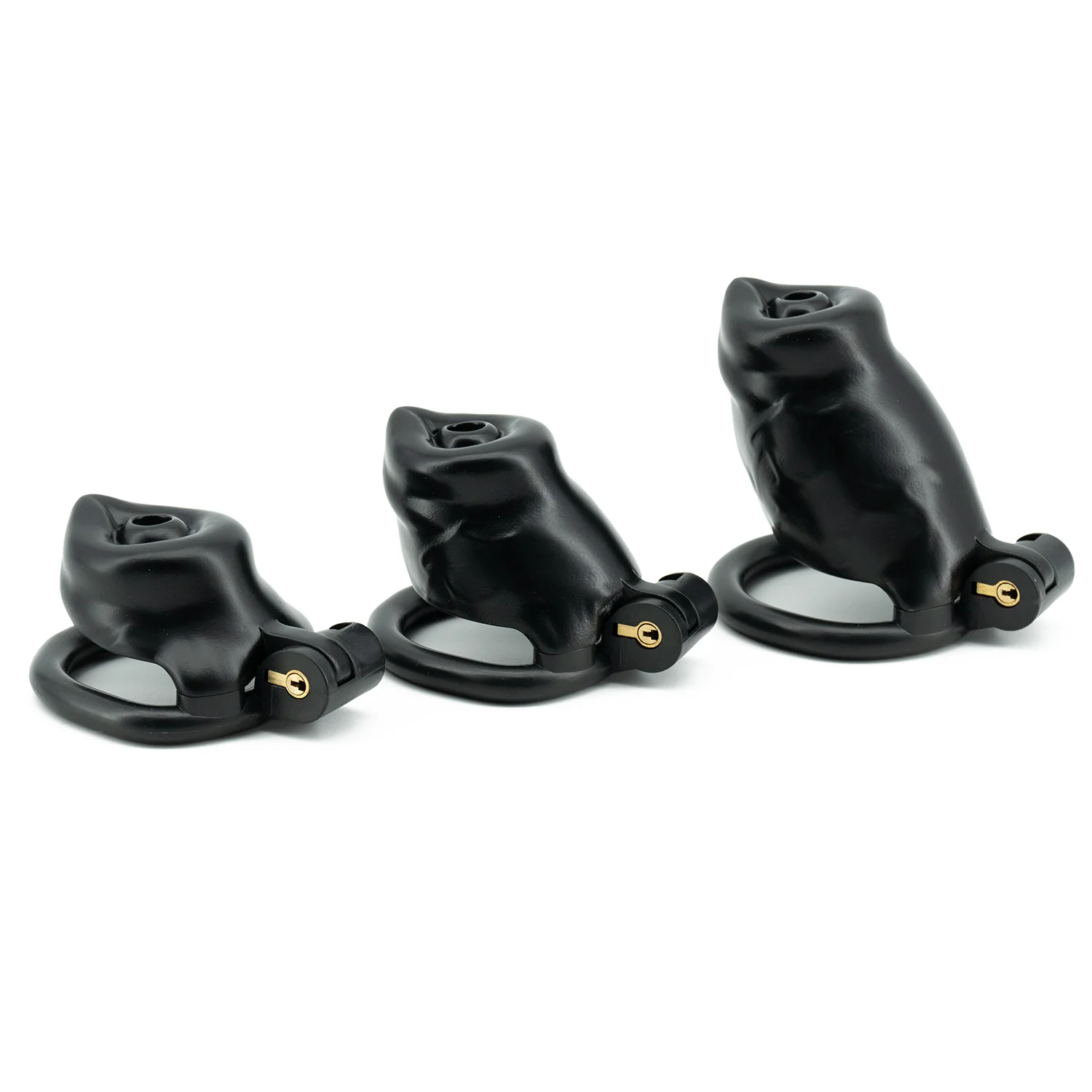 BAD PUP CHASTITY CAGE - Black Resin - Image 4