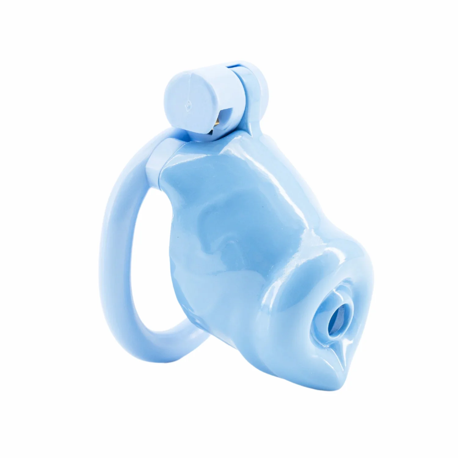 BAD PUP CHASTITY CAGE - Blue Resin - Image 10