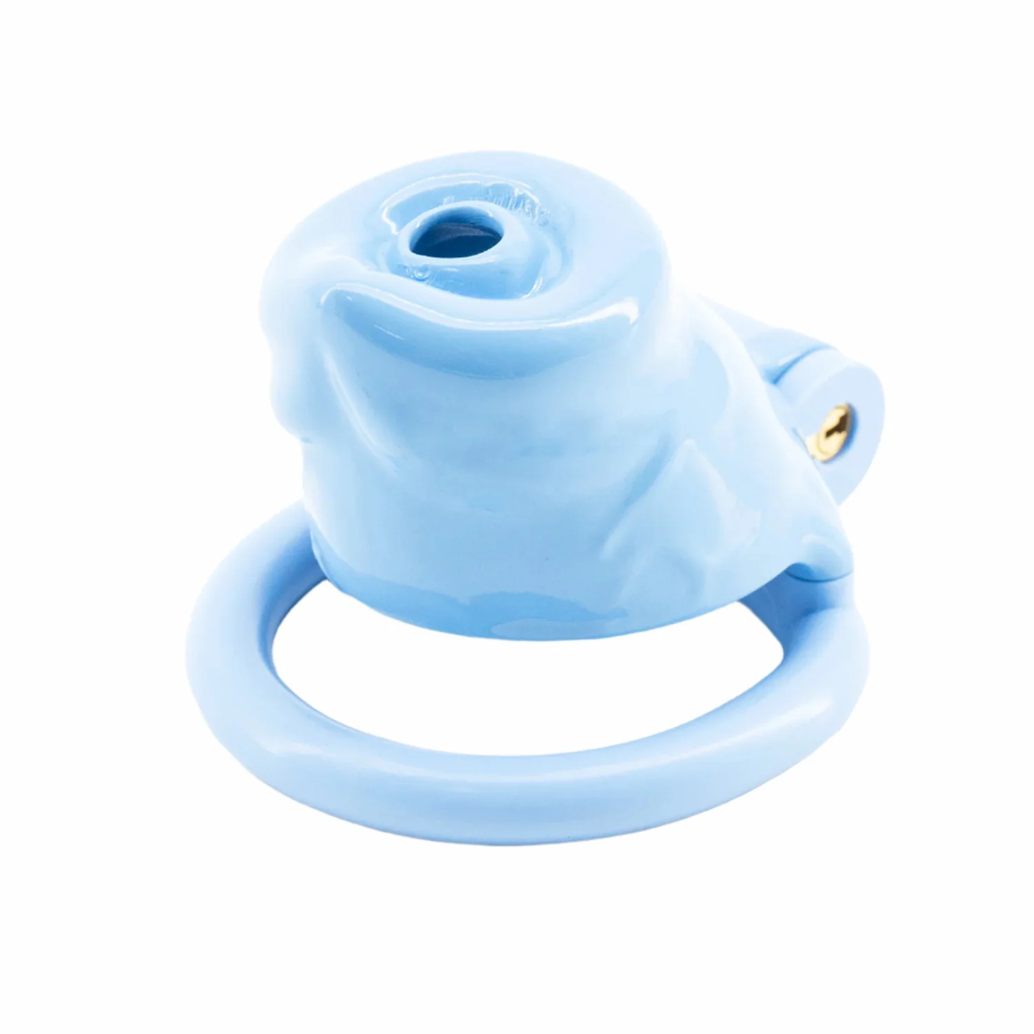 BAD PUP CHASTITY CAGE - Blue Resin - Image 12