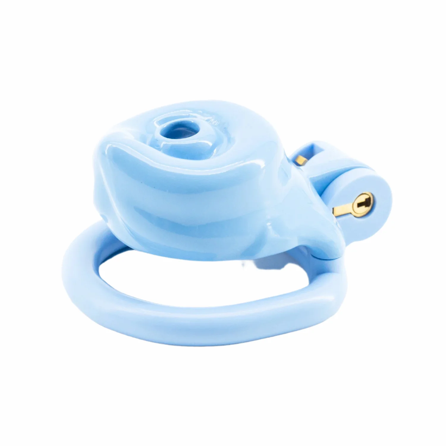 BAD PUP CHASTITY CAGE - Blue Resin - Image 13