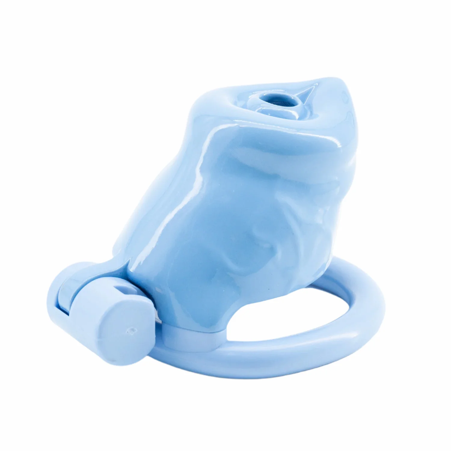 BAD PUP CHASTITY CAGE - Blue Resin - Image 16