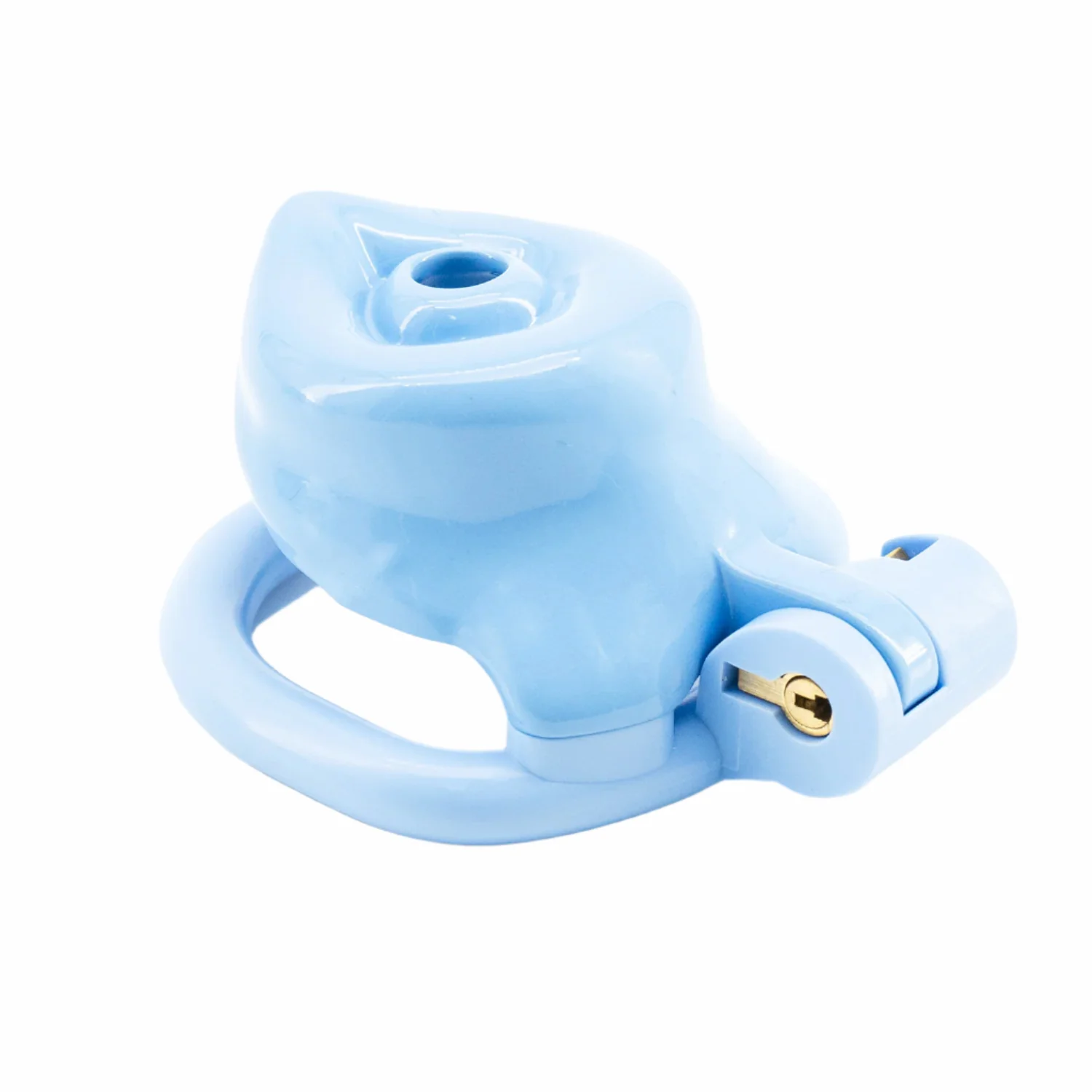 BAD PUP CHASTITY CAGE - Blue Resin - Image 17