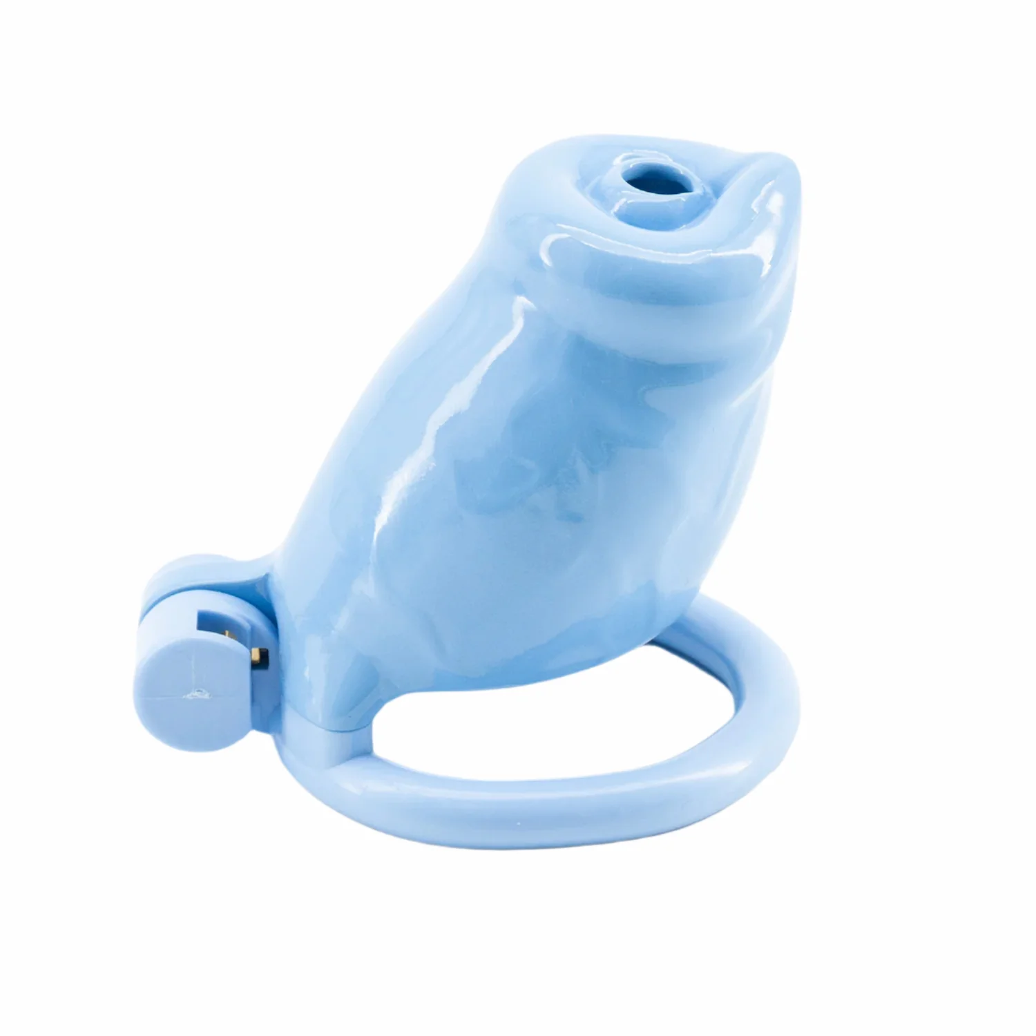 BAD PUP CHASTITY CAGE - Blue Resin - Image 22