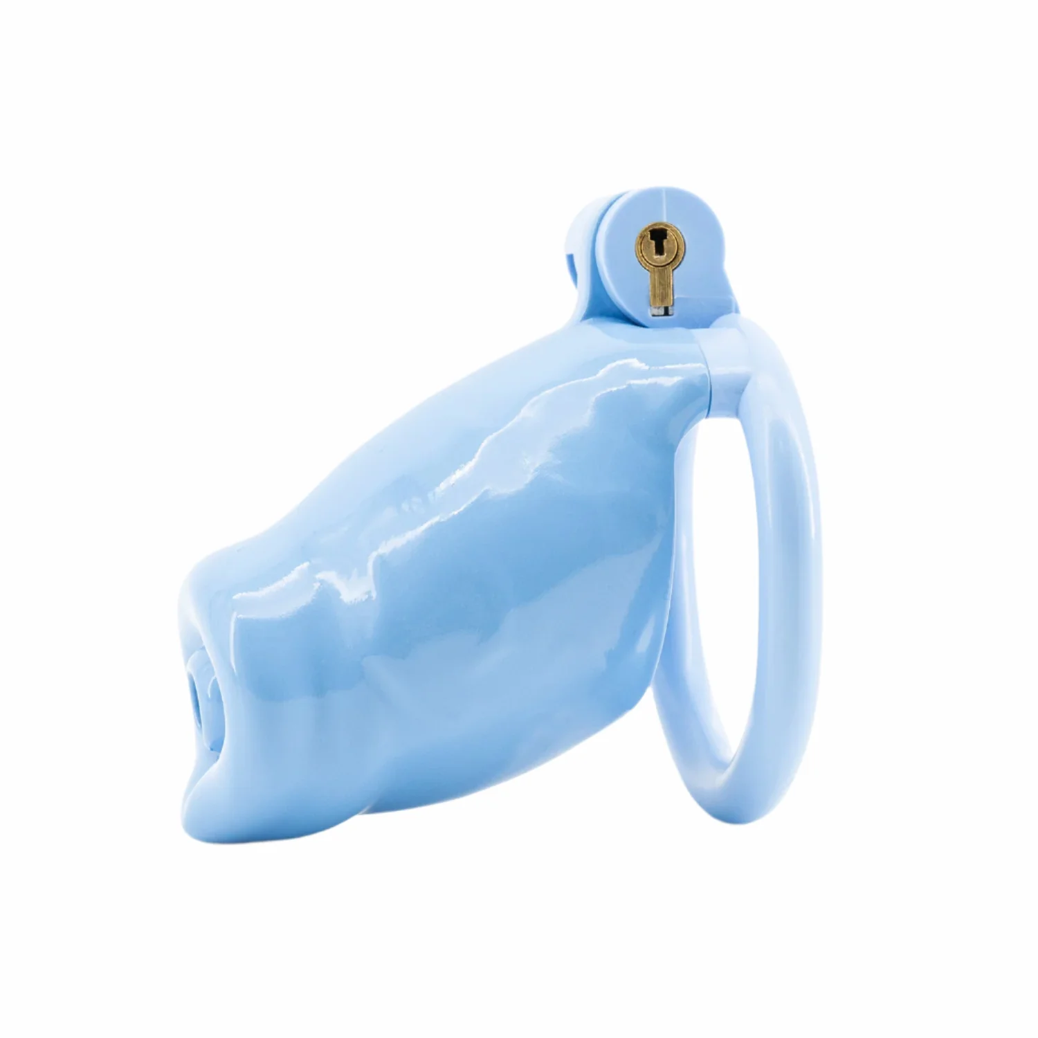 BAD PUP CHASTITY CAGE - Blue Resin - Image 24