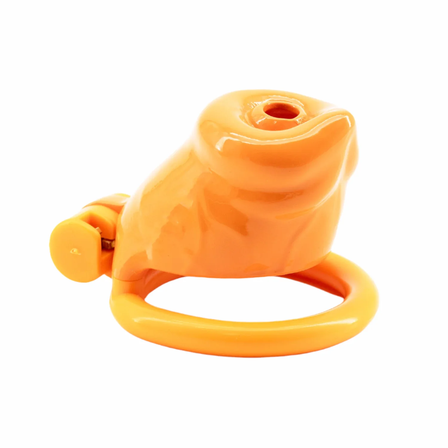 BAD PUP CHASTITY CAGE - Orange Resin - Image 10