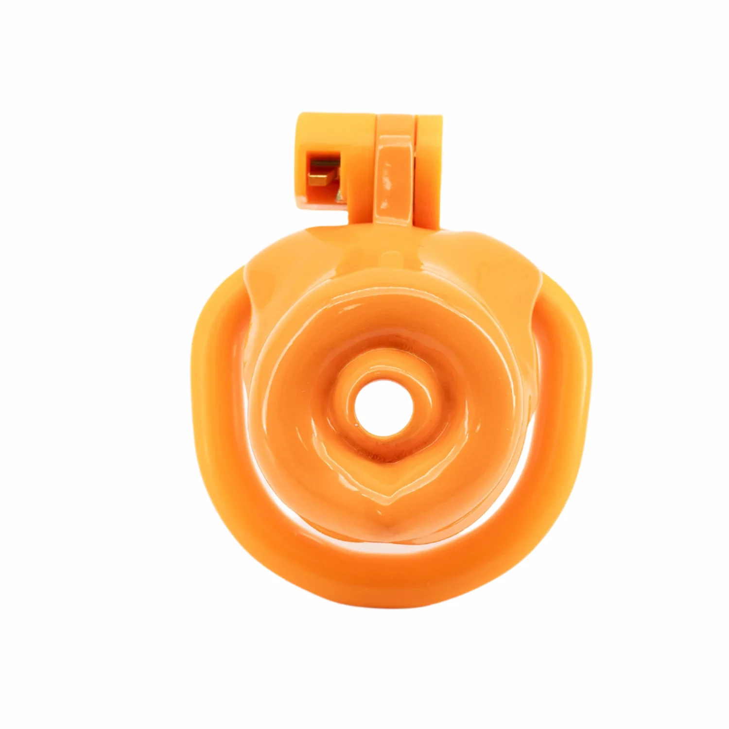 BAD PUP CHASTITY CAGE - Orange Resin - Image 14