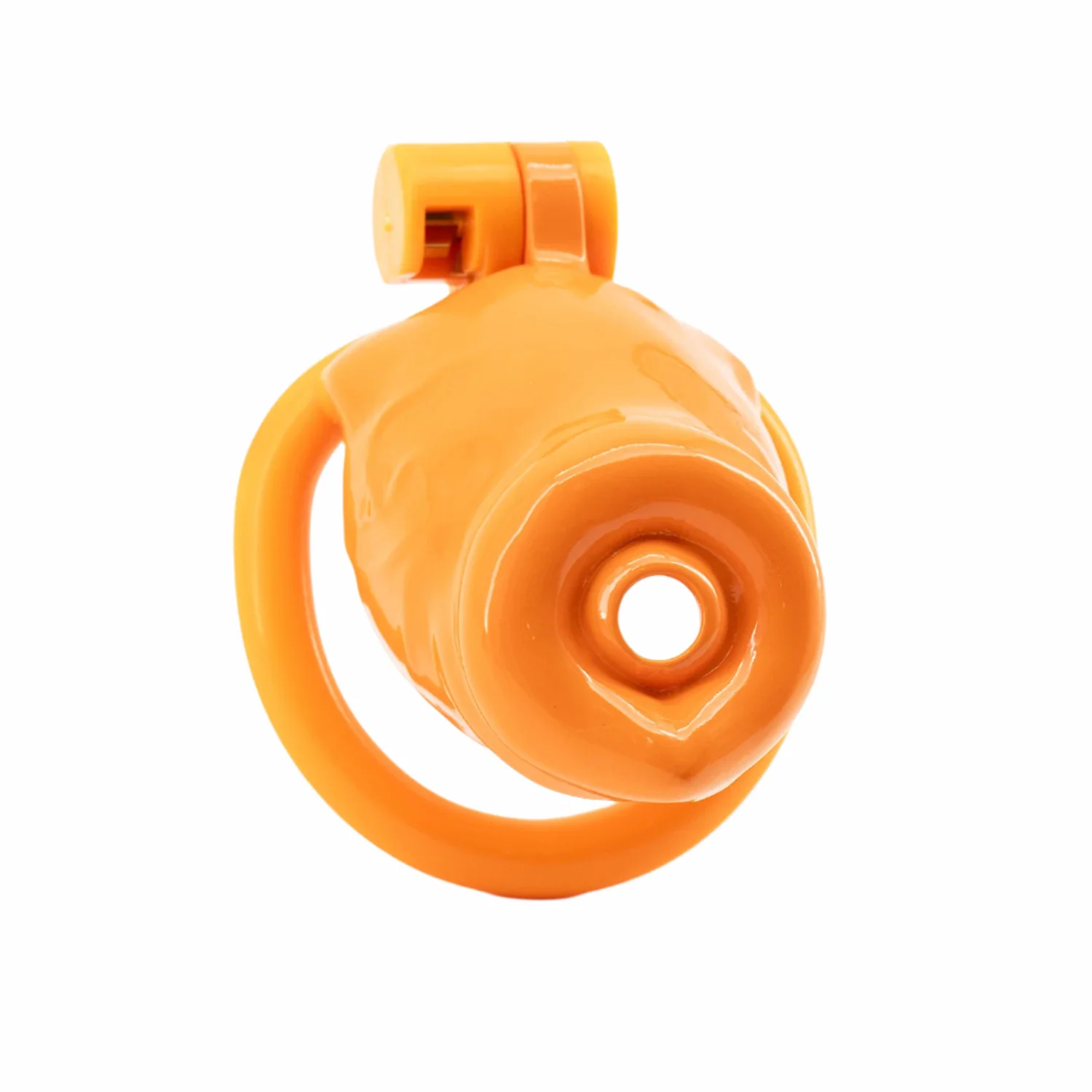 BAD PUP CHASTITY CAGE - Orange Resin - Image 17