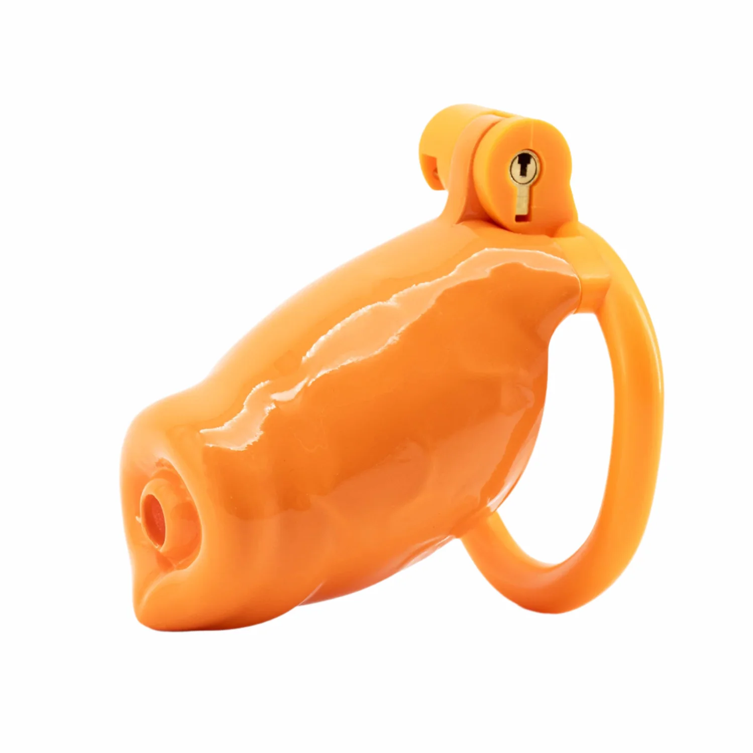 BAD PUP CHASTITY CAGE - Orange Resin - Image 20