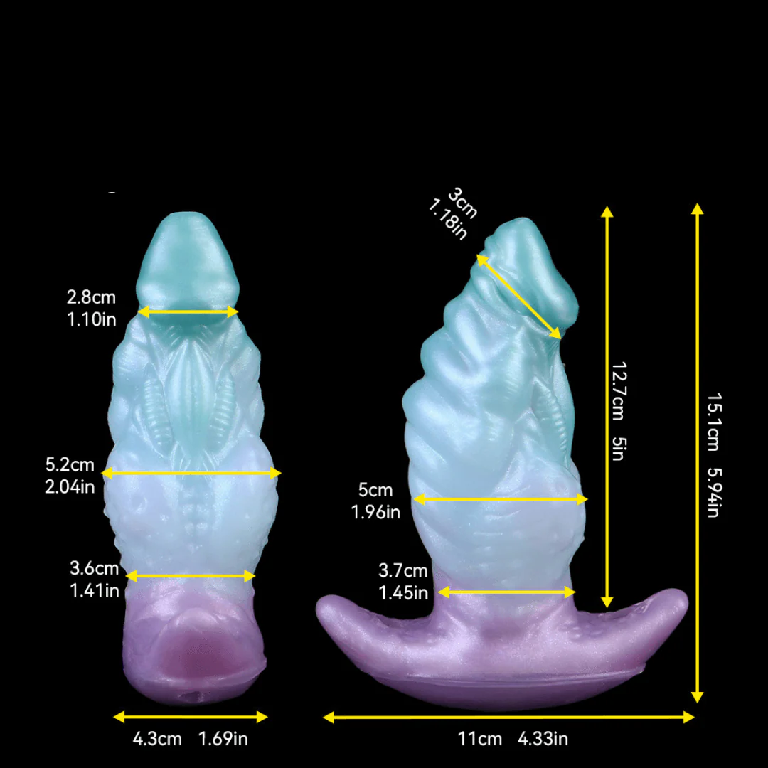 NAUGHTY FOX – Silver Sparkle Plug - Image 3